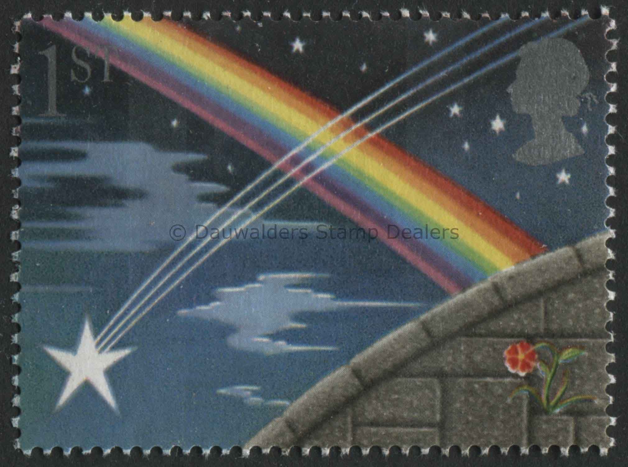 SG1537 Shooting Star 1991 Greetings Good Luck