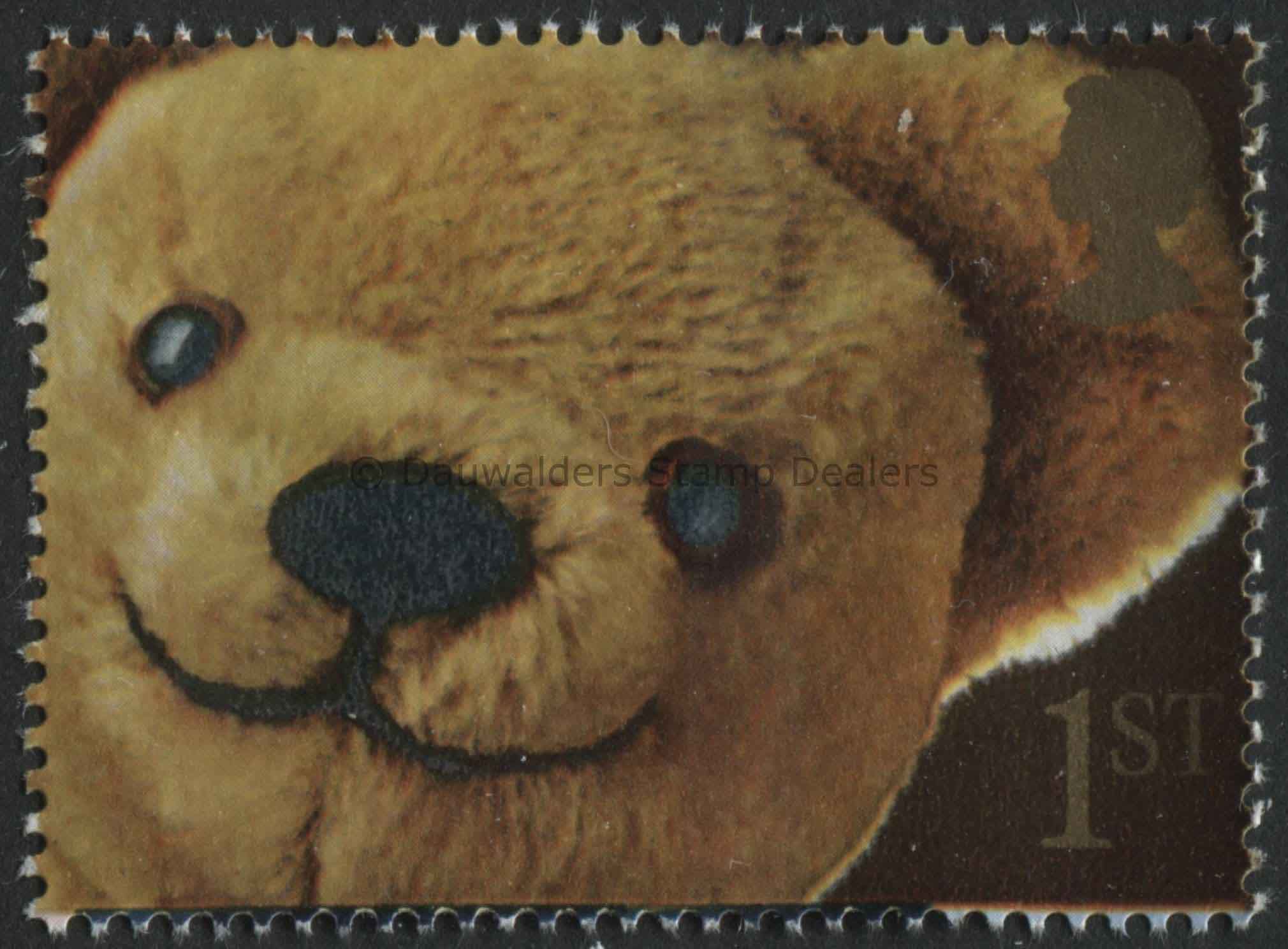 SG1550 1st Teddy Bear 1991 Greetings Smiles In-