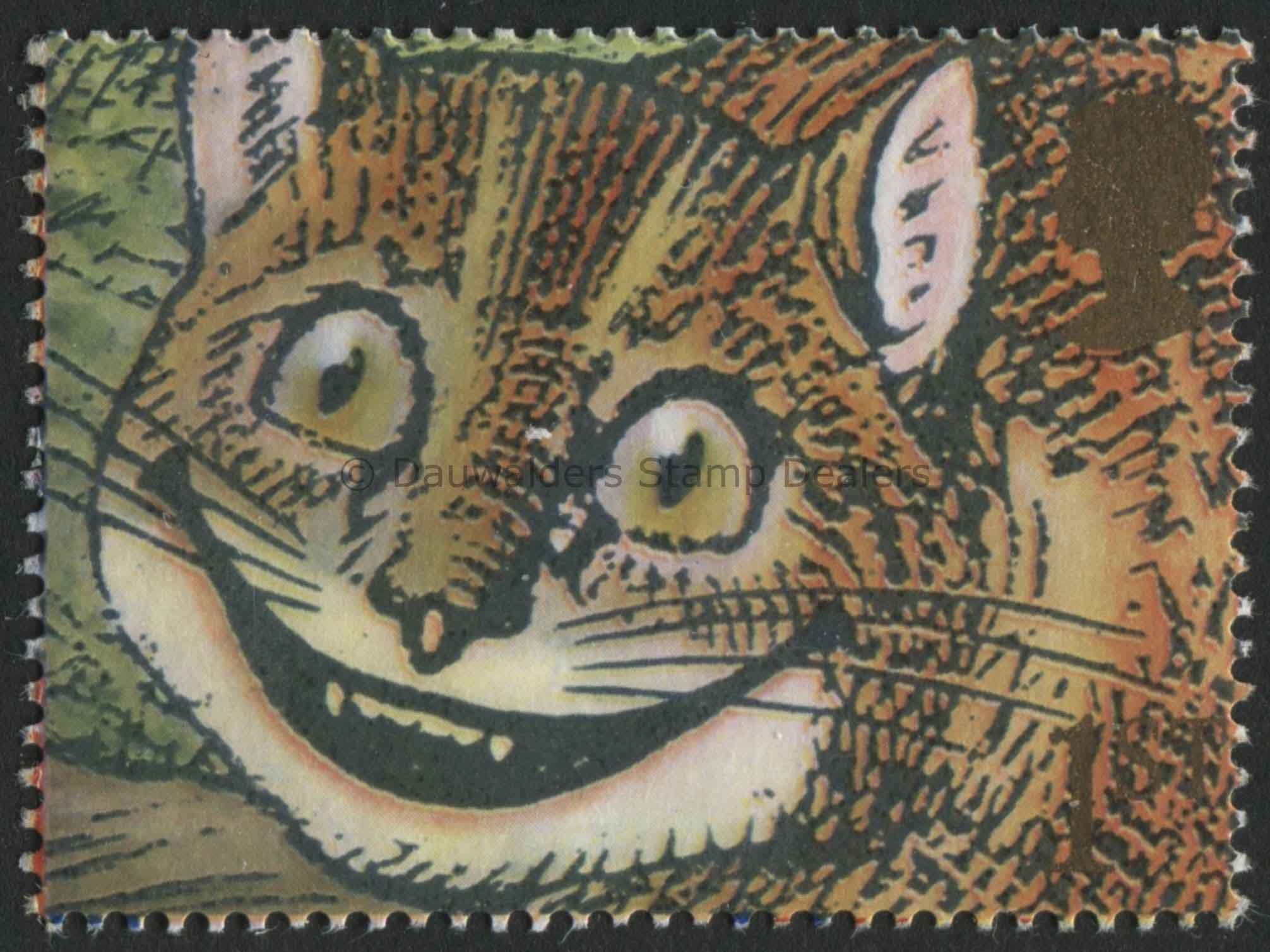 SG1553 1st Cheshire Cat 1991 Greetings Smiles In-