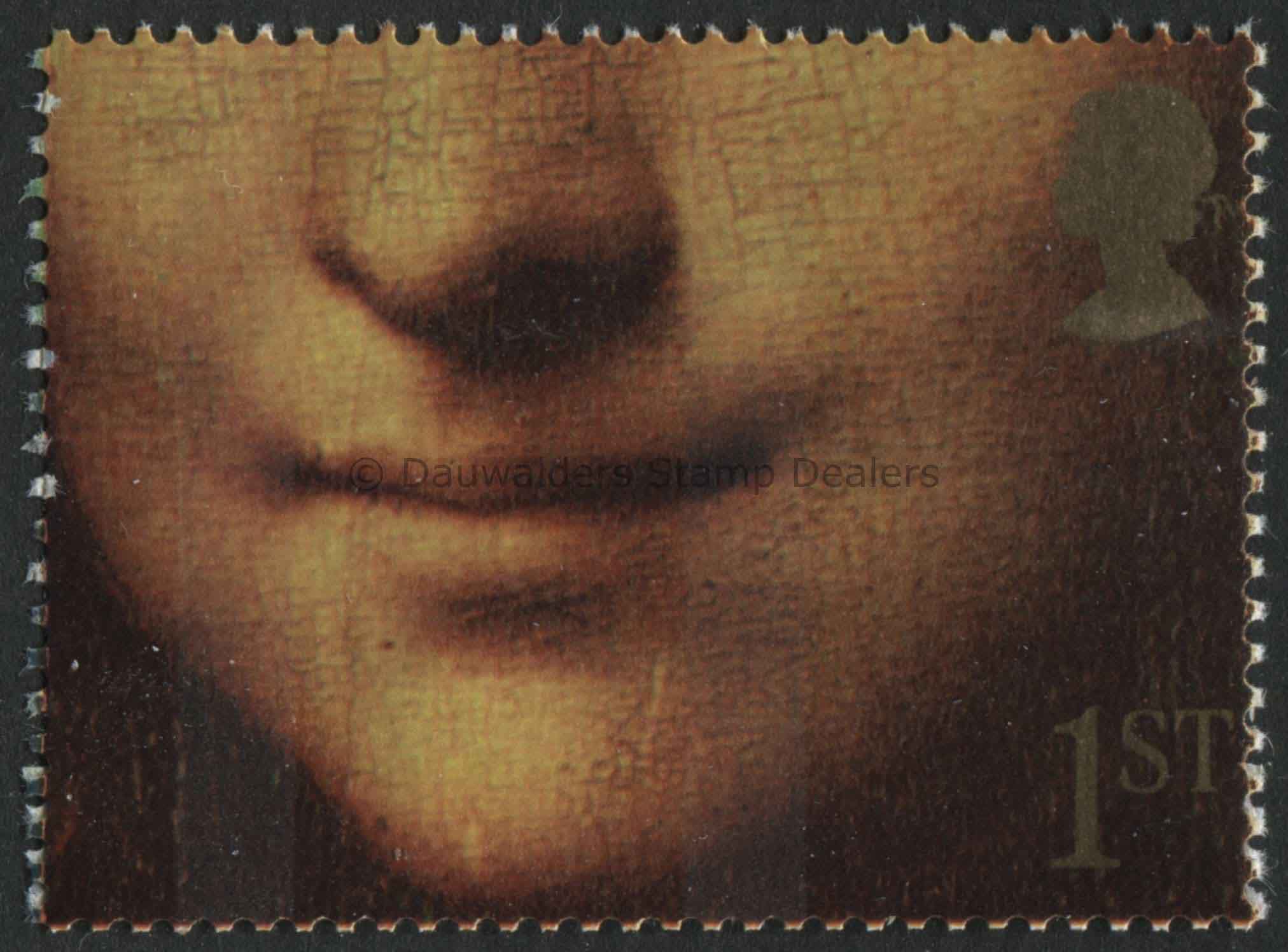 SG1557 1st Mona Lisa 1991 Greetings Smiles In-