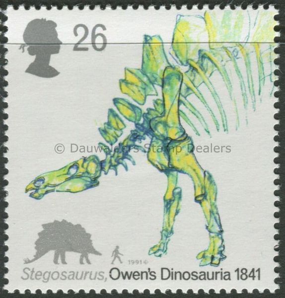 SG1574 26p Stegosaurus 1991 Dinosaurs