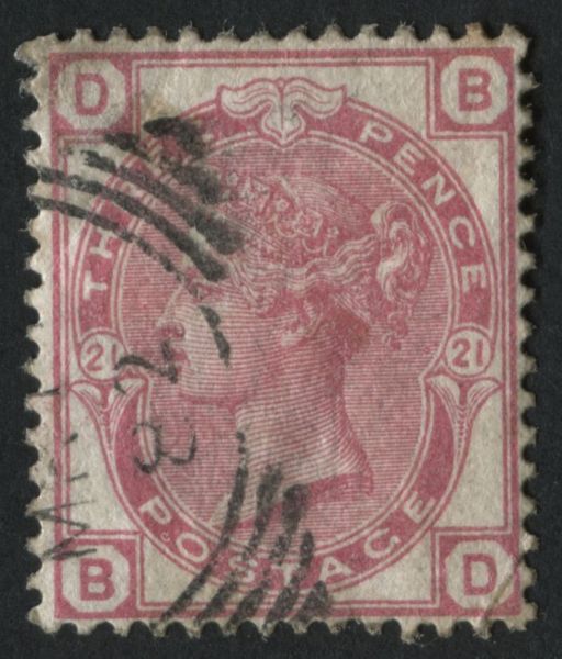 SG158 3d Rose plate 21 F/U squared circle cancel