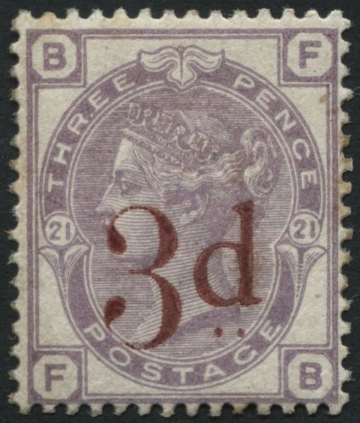 SG159 3d Purple and Violet, v fine mint