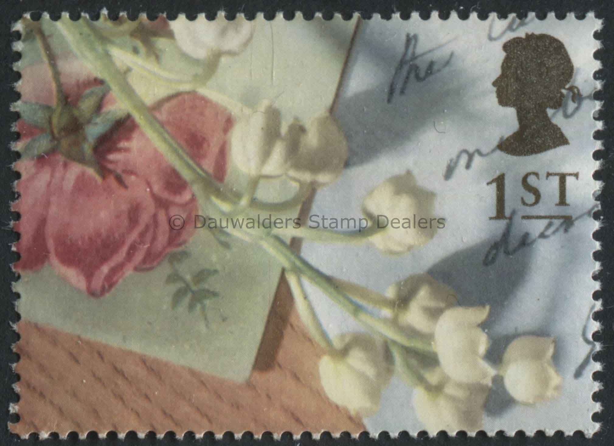 SG1592 1st Lily of the Valley 1992 Greetings Memories