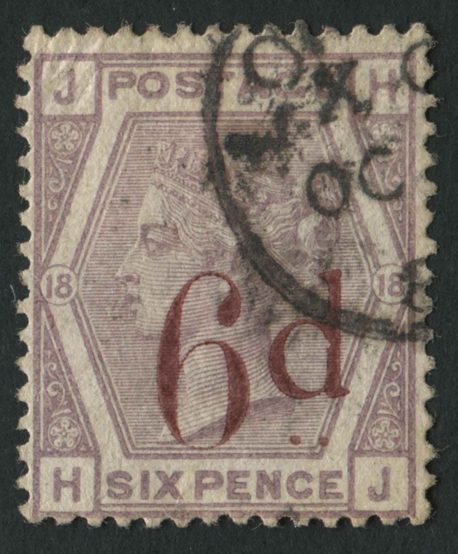 SG162  6d on 6d lilac neat corner cds