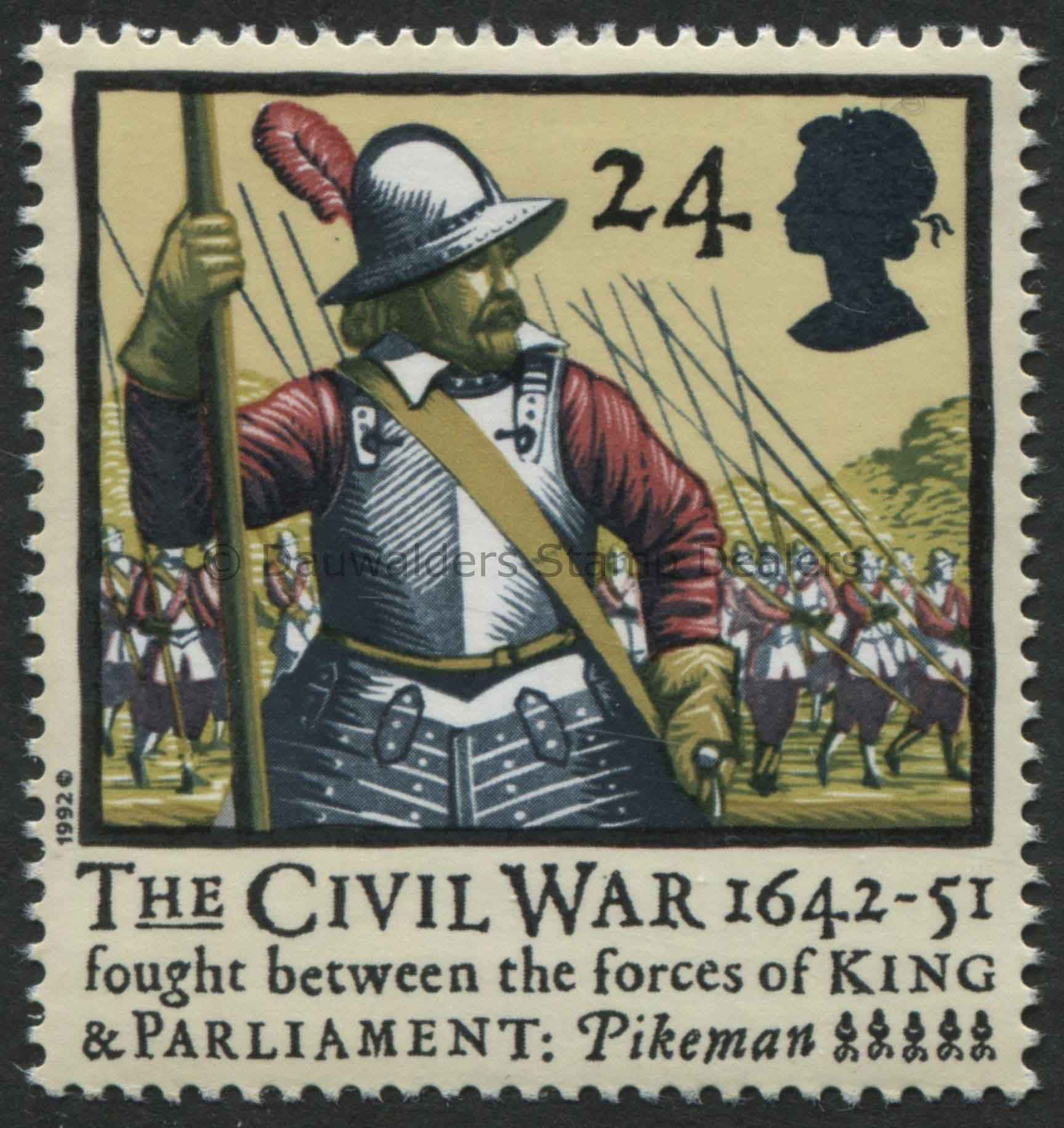 SG1620 24p Pikeman 1992 Civil War