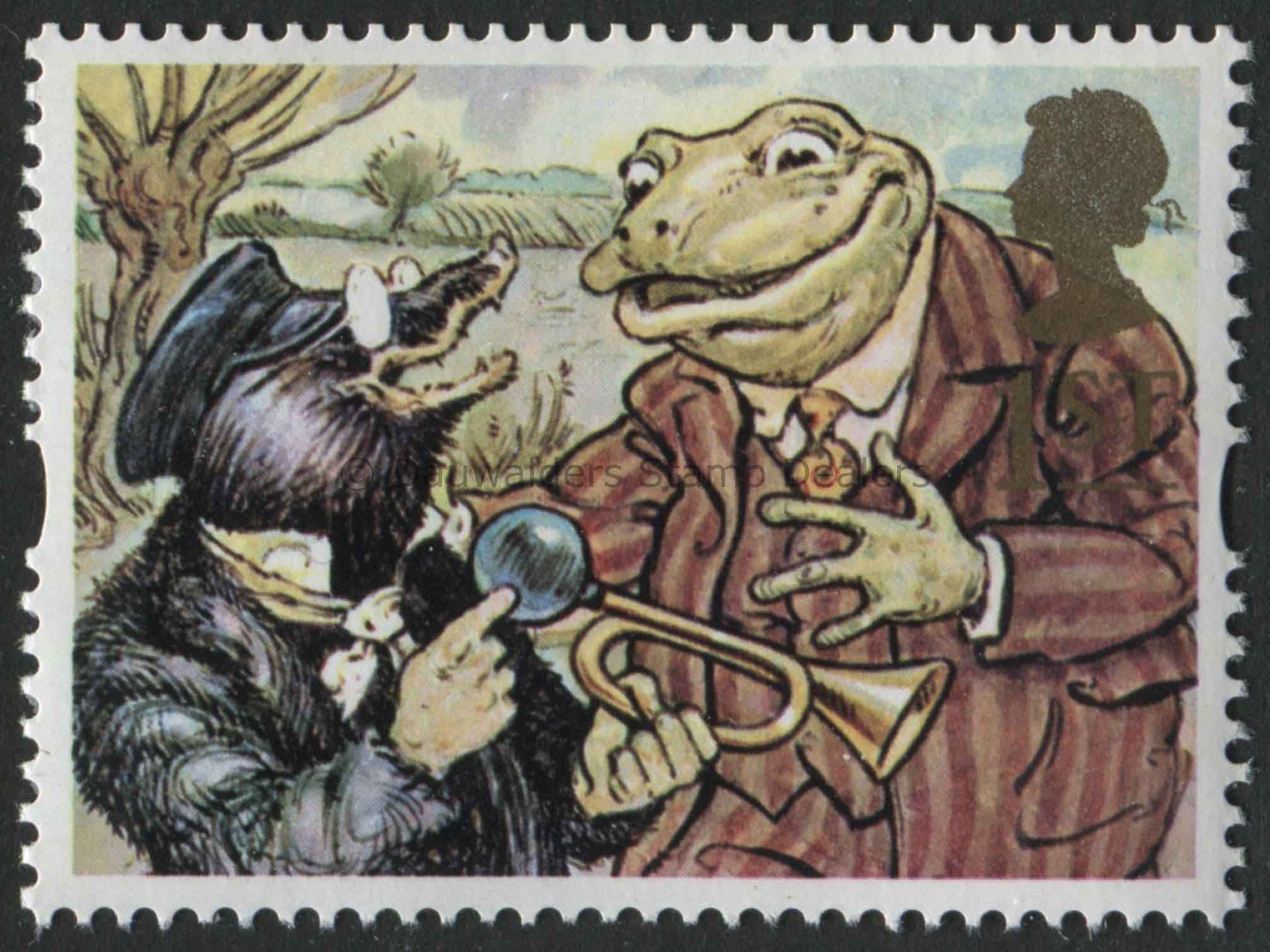 SG1647 1st Wind in the Willows 1993 Greetings Giving