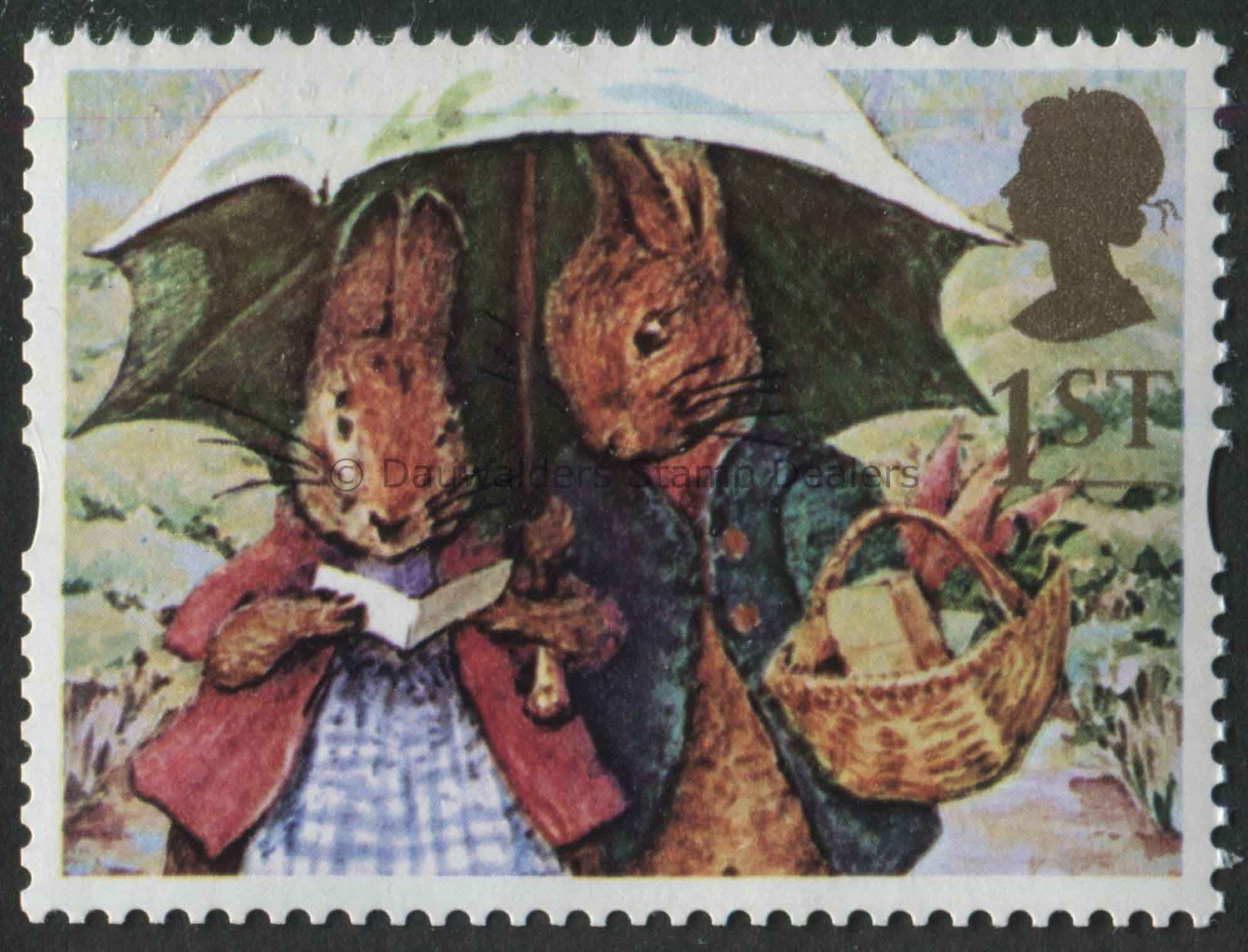 SG1649 1st Beatrix Potter 1993 Greetings Giving