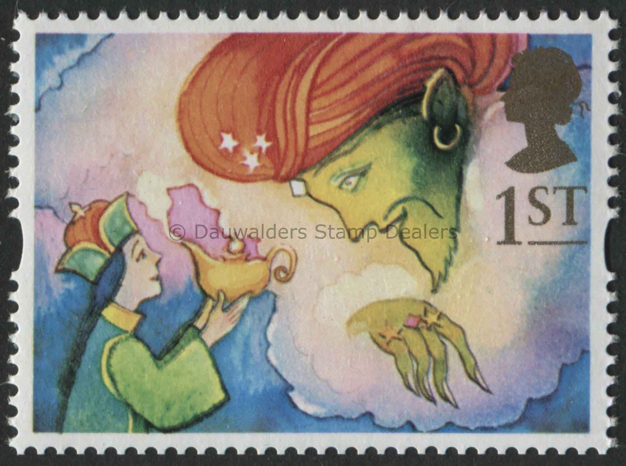 SG1653 1st Aladdin and Genie 1993 Greetings Giving