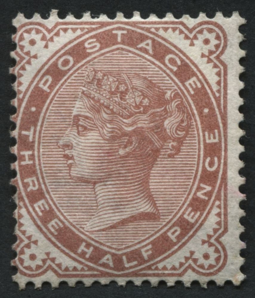 SG167 1d Venetian Red mint, no gum