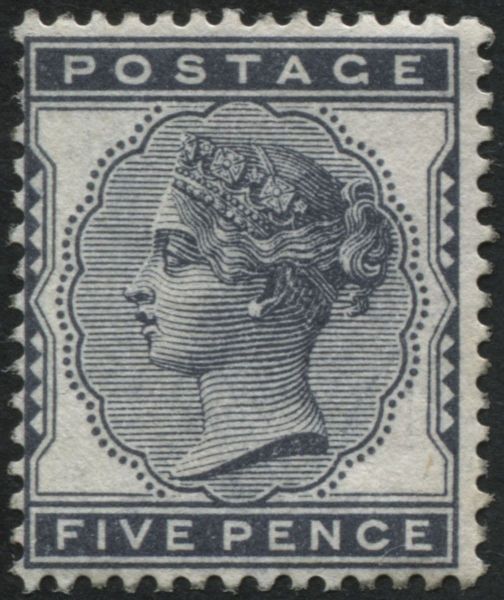 SG169 5d Indigo, excellent colour mint