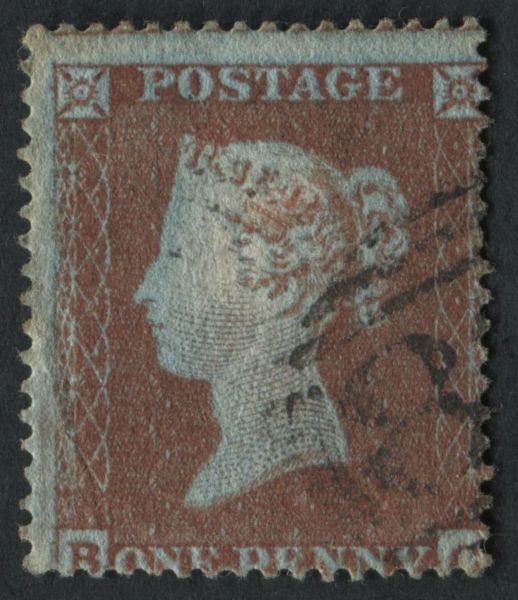 SG17 Spec C1(1) 1d Red-Brown plate 185 BC, very fine used