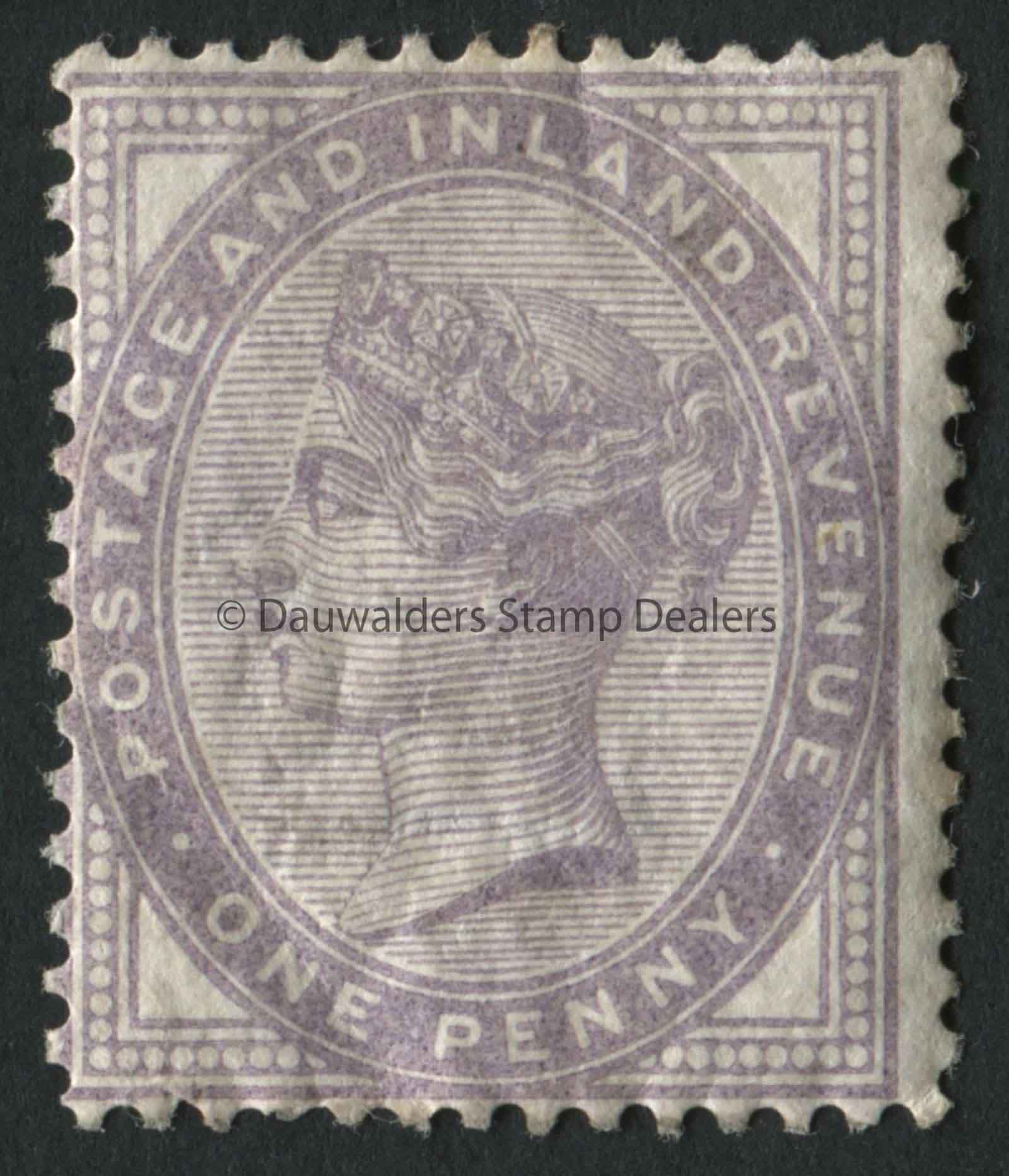 SG171 1d Pale Lilac