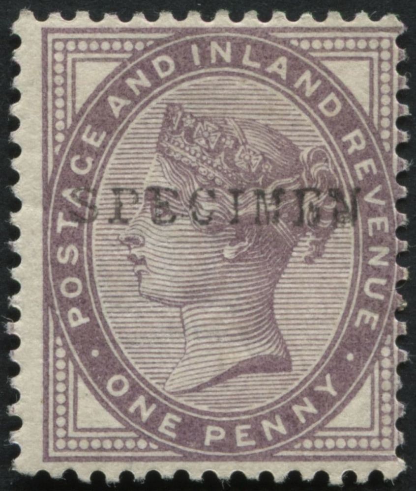 SG172s ki overprint SPECIMEN type 12