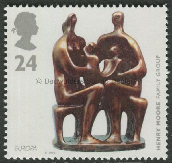 SG1767 24p Henry Moore 1993 Europa - Art in 20th Cent.