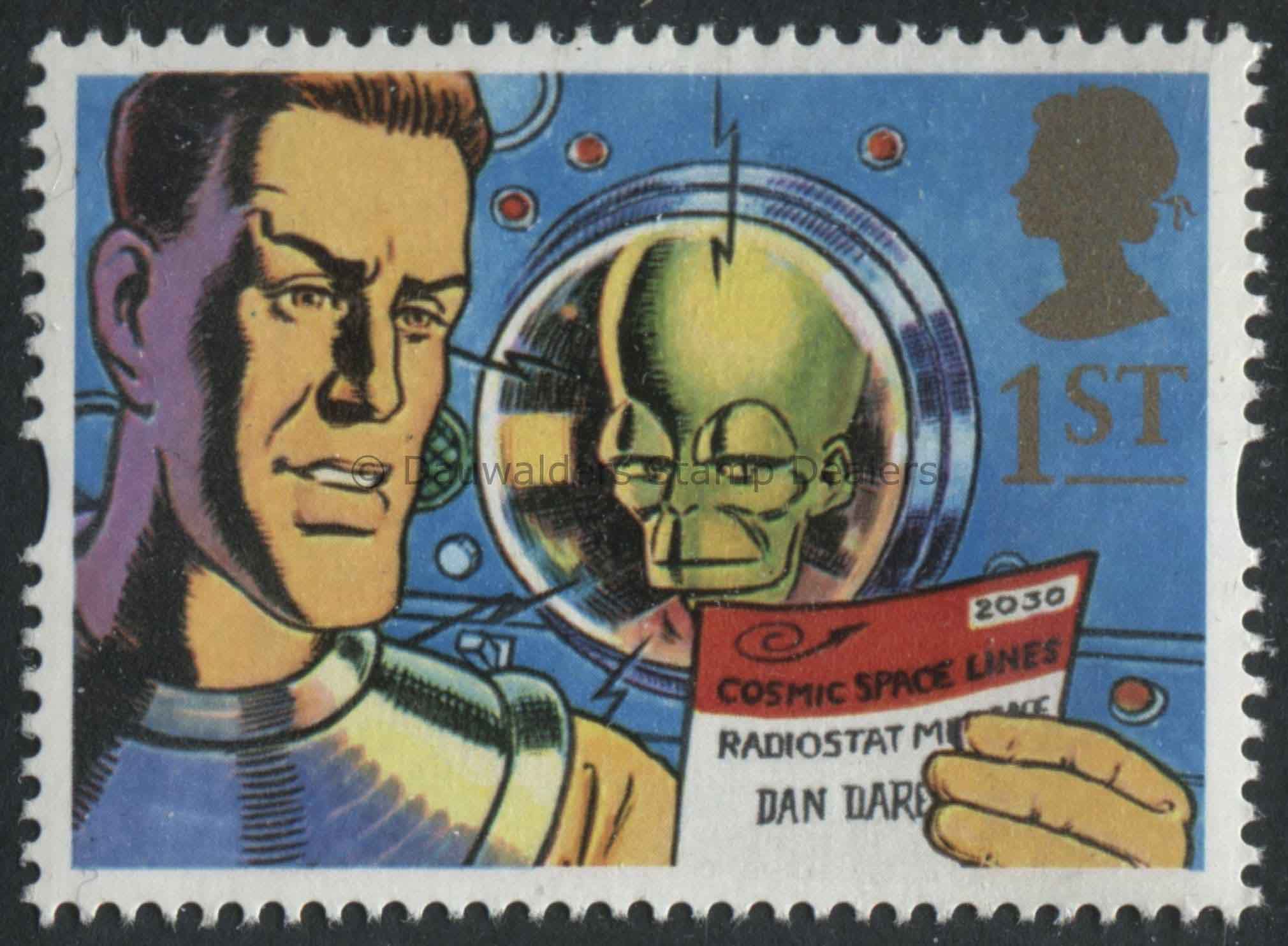 SG1800 1st Dan Dare 1994 Greetings 'Messages'