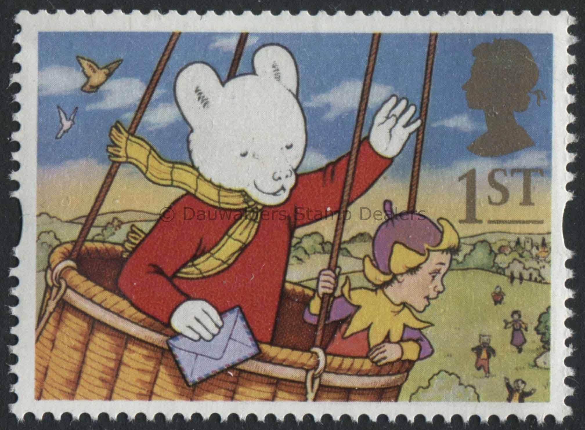 SG1802 1st Rupert the Bear 1994 Greetings 'Messages'