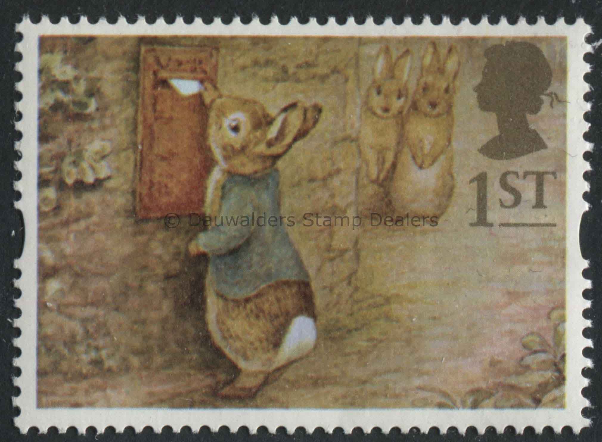 SG1805 1st Peter Rabbit 1994 Greetings 'Messages'