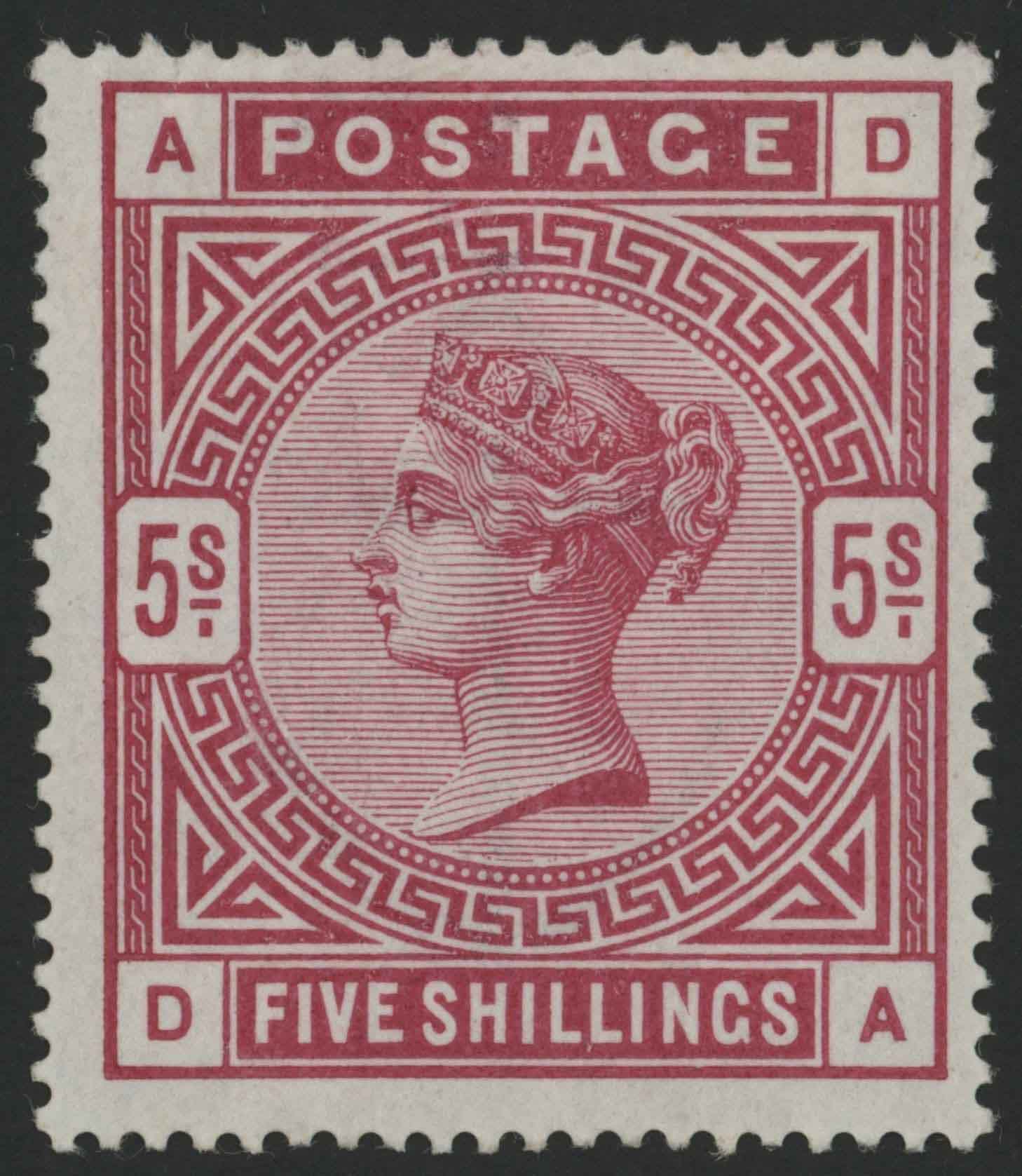 SG181 1918-19 B.W. 10s dull Grey-Blue, F/U with cds.