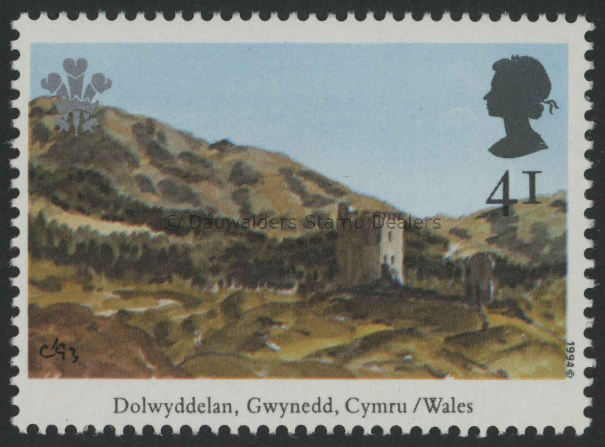 SG1814 41p Dolwyddelan 1994 25th Anniv. Investiture