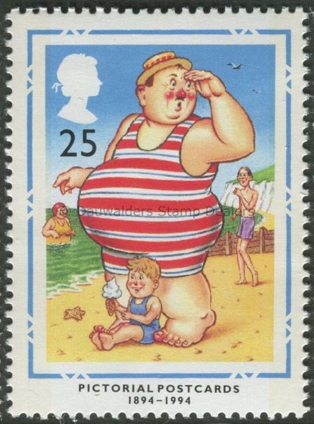 SG1816 25p 'Where's my little lad?' 1994 Postcards