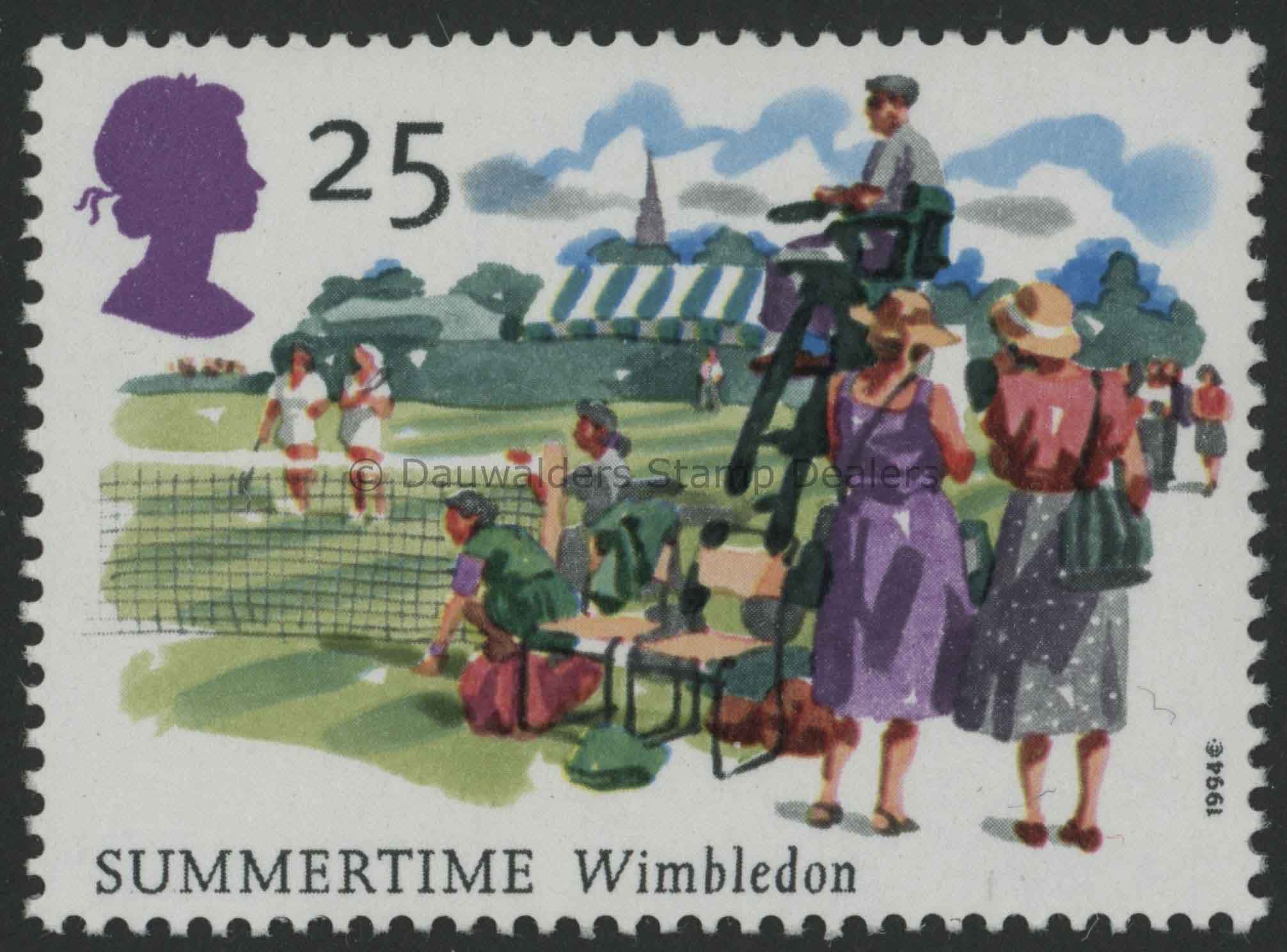 SG1835 25p Wimbledon 1994 Summertime