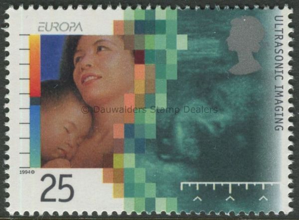 SG1839 25p Ultasonic 1994 Medical Discoveries