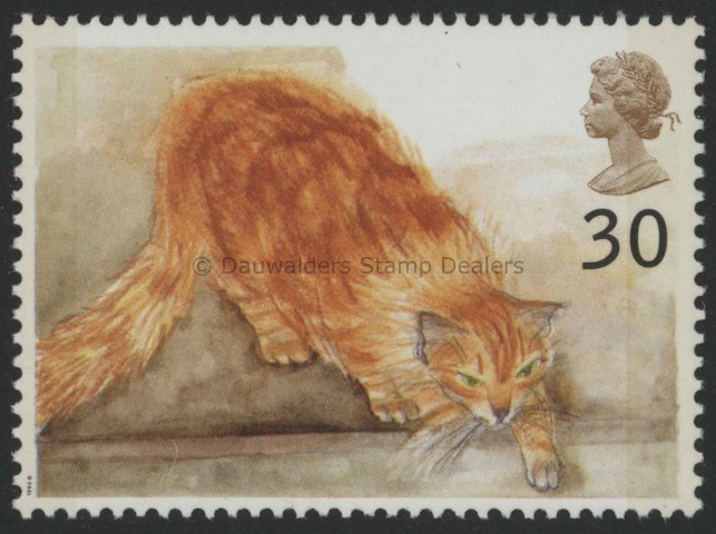 SG1850 30p Ginger Chloe 1995 Cats