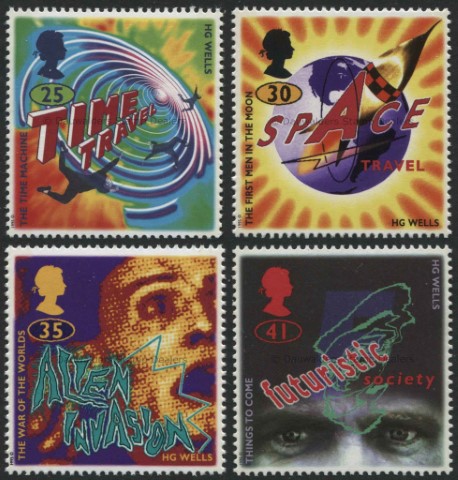 SG1878-1881 Set of 4 1995 Science Fiction