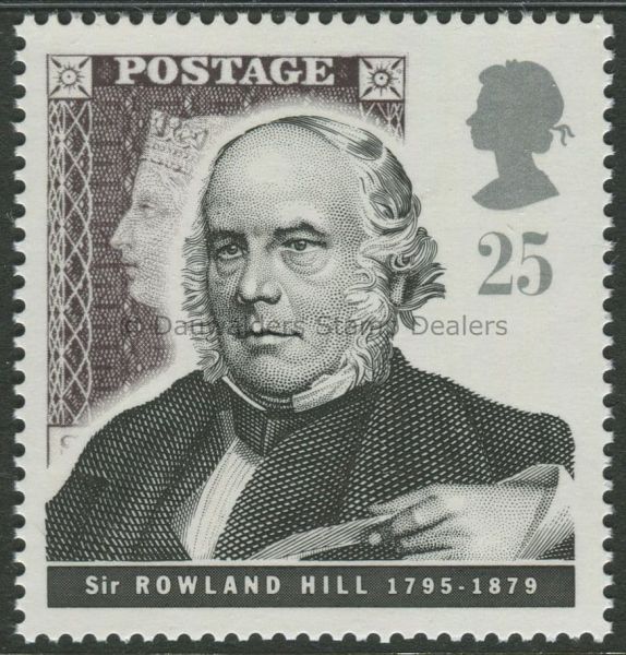 SG1888 25p Rowland Hill - P. Black 1995 Communications