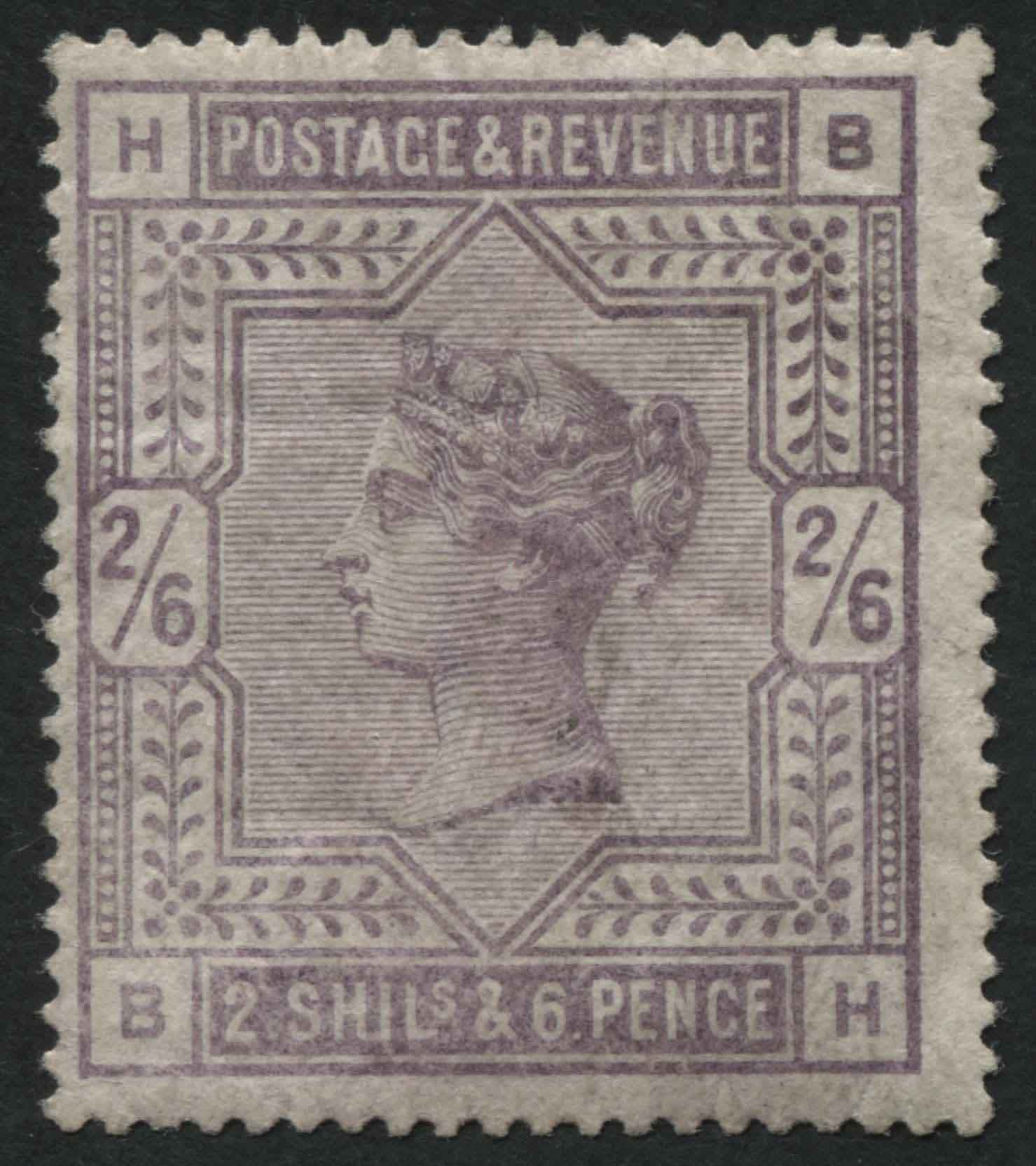 SG189 1883-84 2d Lilac AO, mounted mint