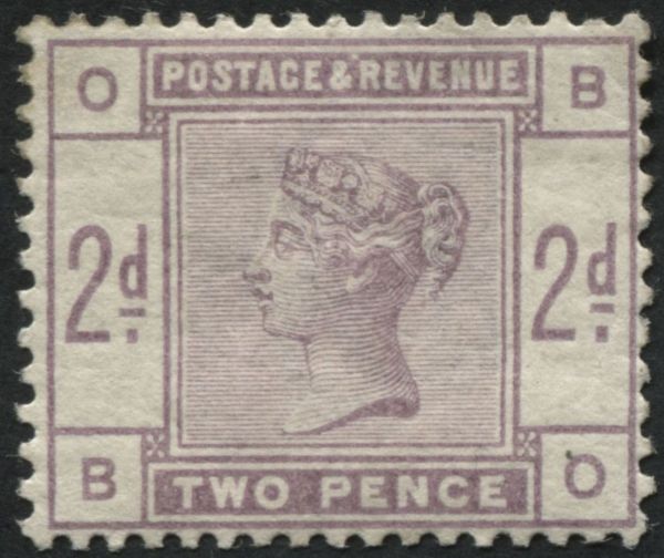 SG189 2d Lilac, lovely fresh U/M