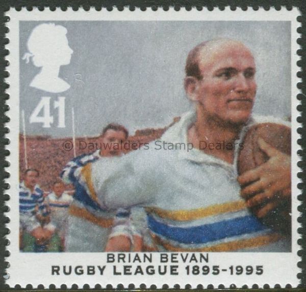 SG1895 41 Brian Bevan 1995 Rugby League