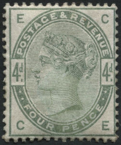 SG192 4d Green mint v fine, original gum