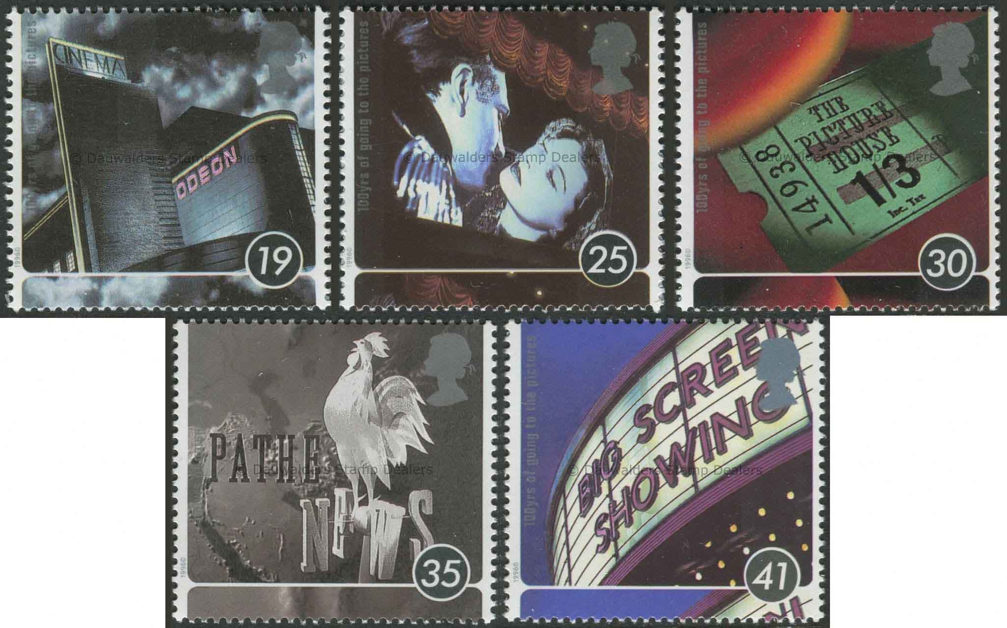 SG1920-1924 Set of 5 1996 Going to the Pictures