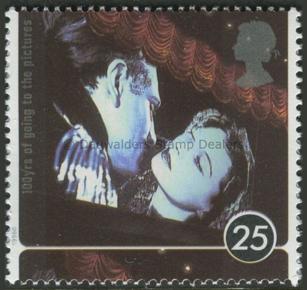 SG1921 25p Screen Kiss 1996 Going to the Pictures