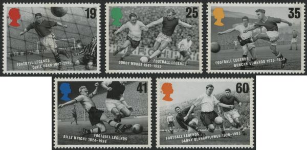 SG1925-1929 Set of 5 1996 Footballing Greats