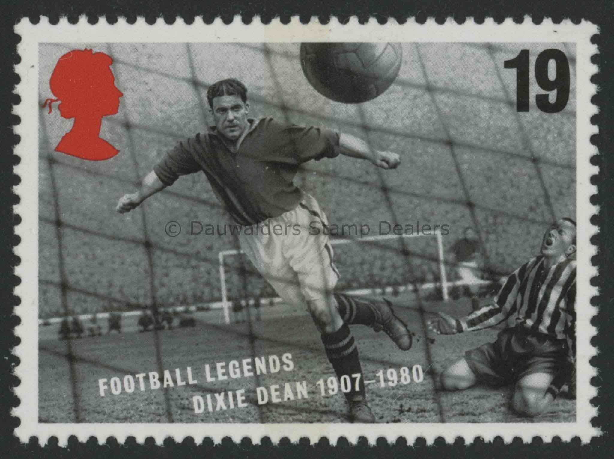 SG1925 19p Dixie Dean 1996 Footballing Greats