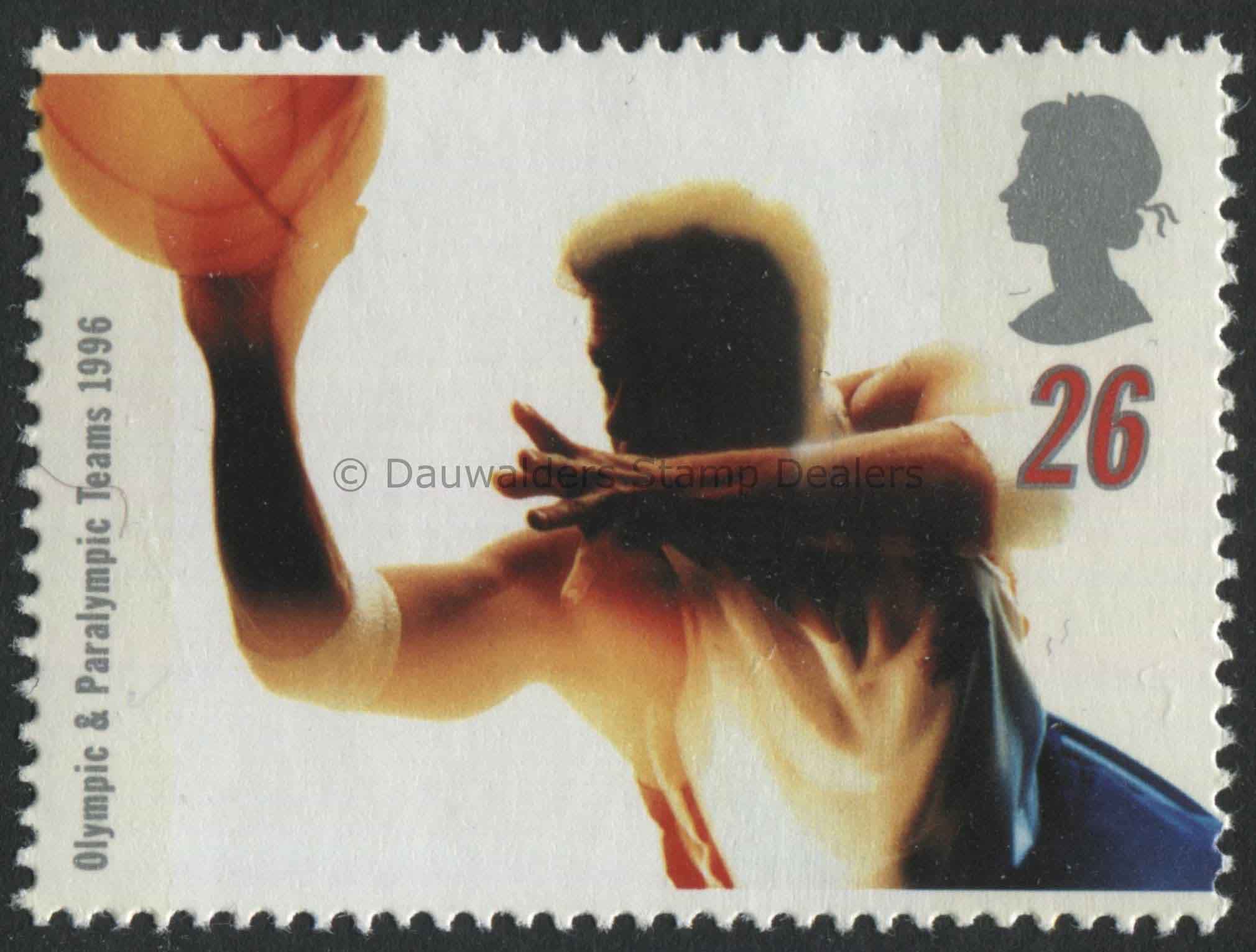 SG1932 26p Basketball 1996 Olympics and Paralympics