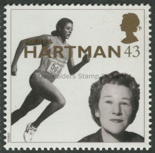 SG1939 43p Marea Hartman 1996 Women of Achievement