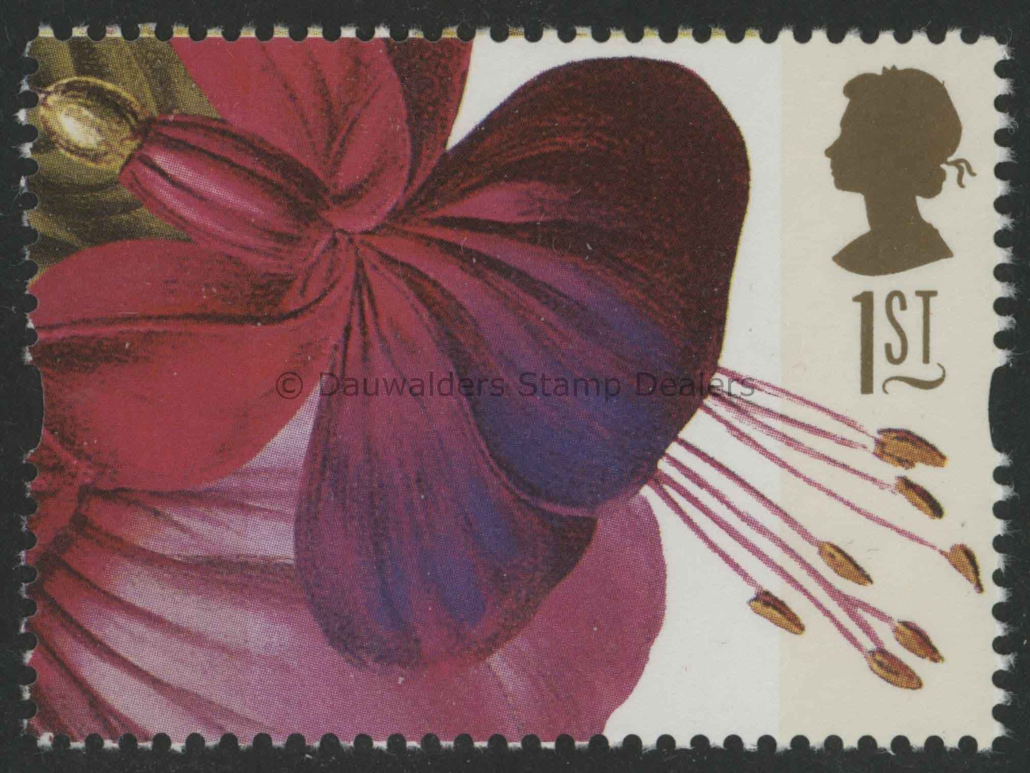 SG1959 1st Fuschia 1997 Greetings - Flowers