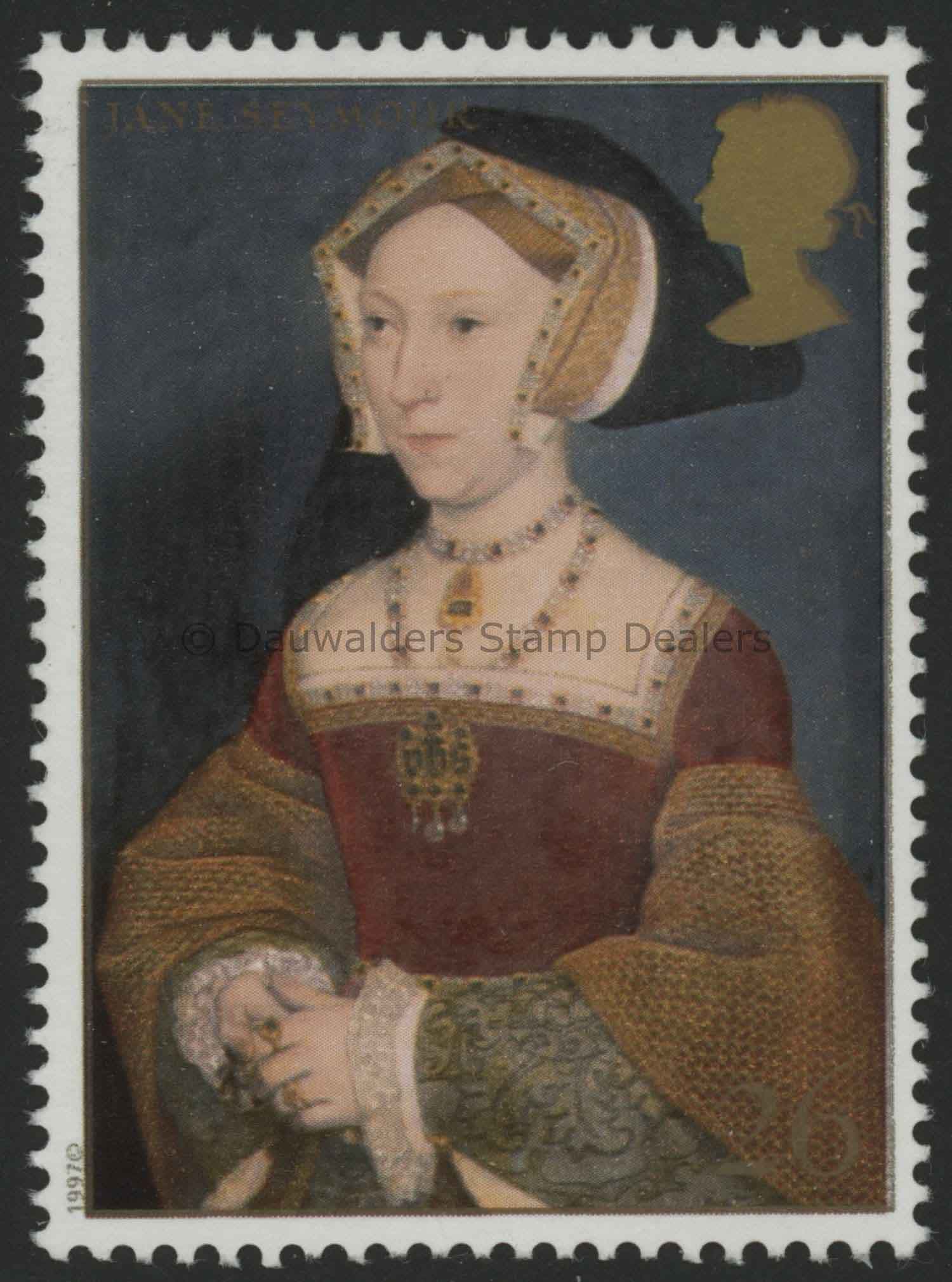 SG1968 26p Jane Seymour 1997 King Henry VIII