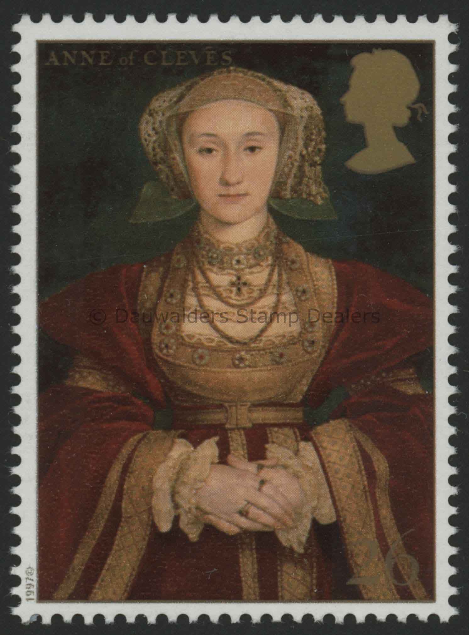 SG1969 26p Anne of Cleves 1997 King Henry VIII