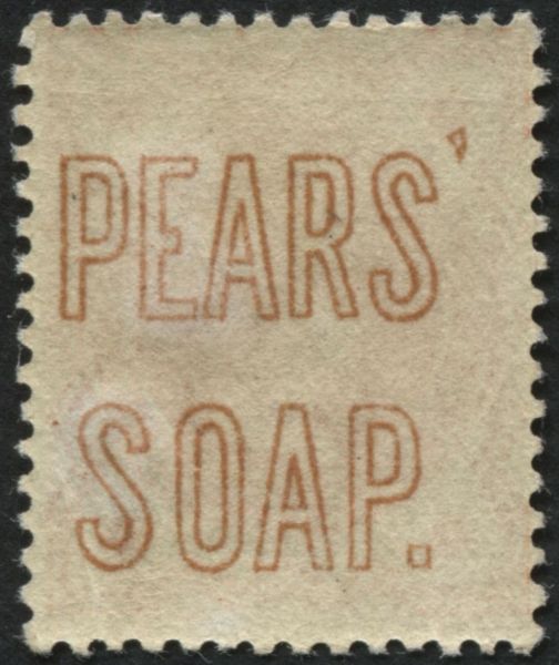 SG197 SpecK27M d Vermilion PEARS SOAP on reverse mint, offered with RPS certificate