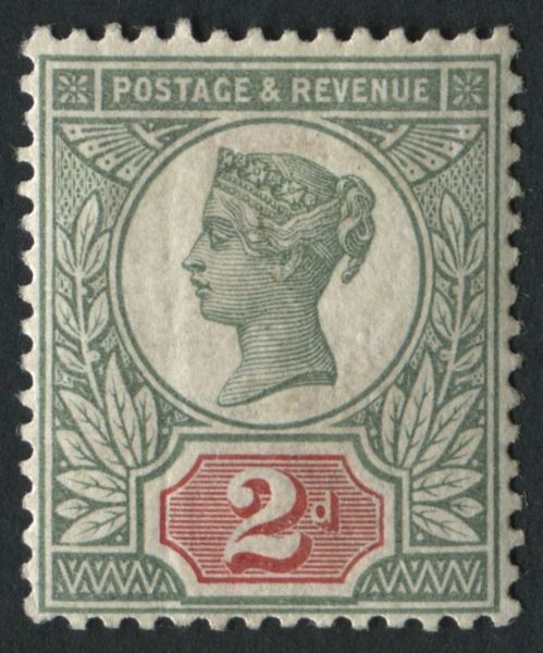 SG199 2d Green and Scarlet fine mint