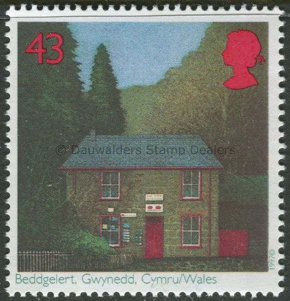 SG1999 43p Beddgelert 1997 Post Offices