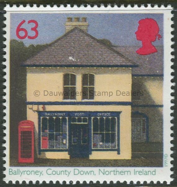 SG2000 63p Ballyroney 1997 Post Offices