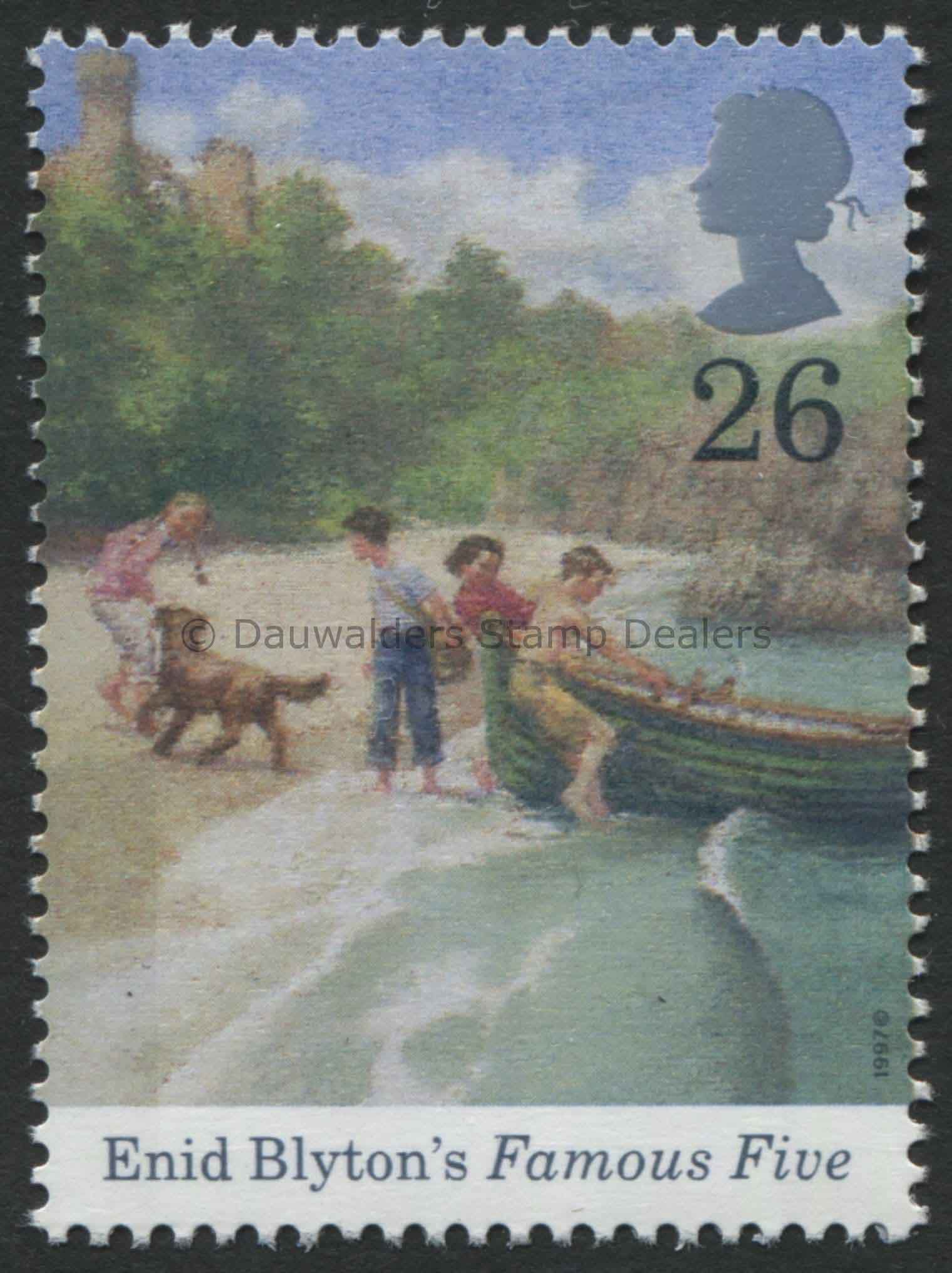 SG2002 26p Famous Five 1997 Enid Blyton