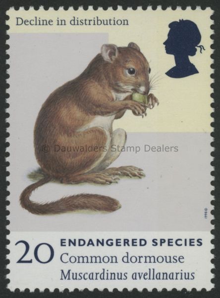 SG2015 20p Dormouse 1998 Endangered Species