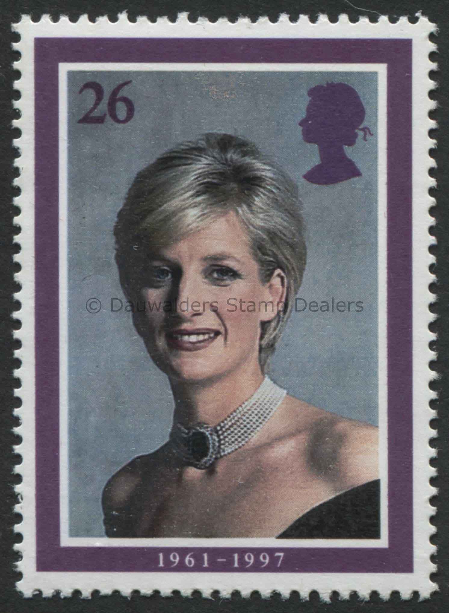 SG2021 26p Photo by Snowden 1998 Diana Princess of Wales